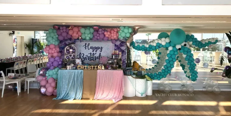 Anniversaire enfant Monaco Yacht Club